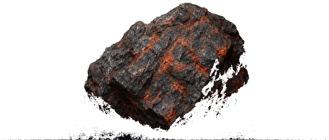 Iron ore, raw material